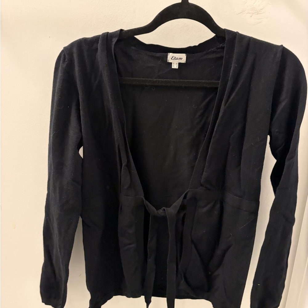 Czari Black Women's Cardigan Sweater